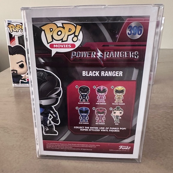 Funko Pop Movies Black Ranger Figure - Picture 2 of 2
